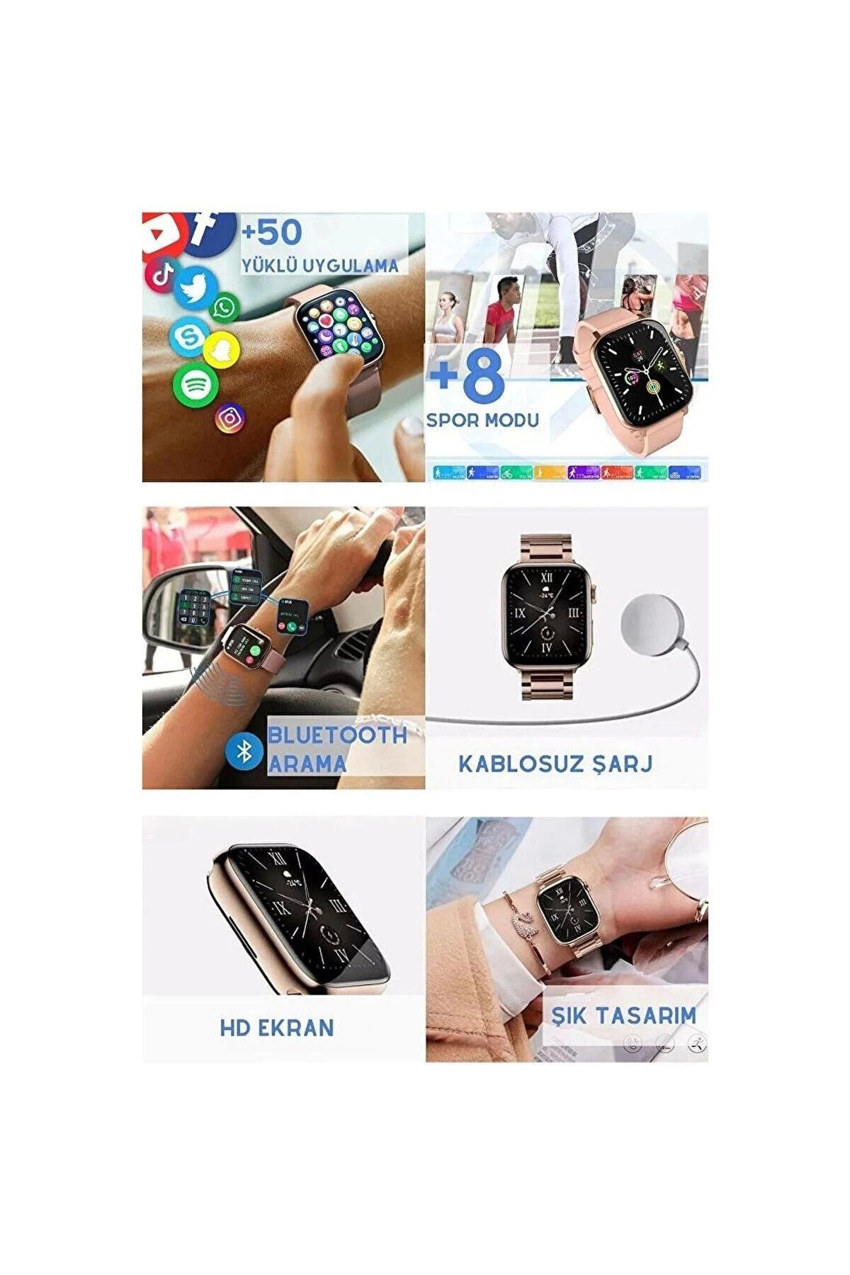 Yusuftex Watch G9 Plus Mini Gelişmiş Akilli Saat Ultra Smart Watch