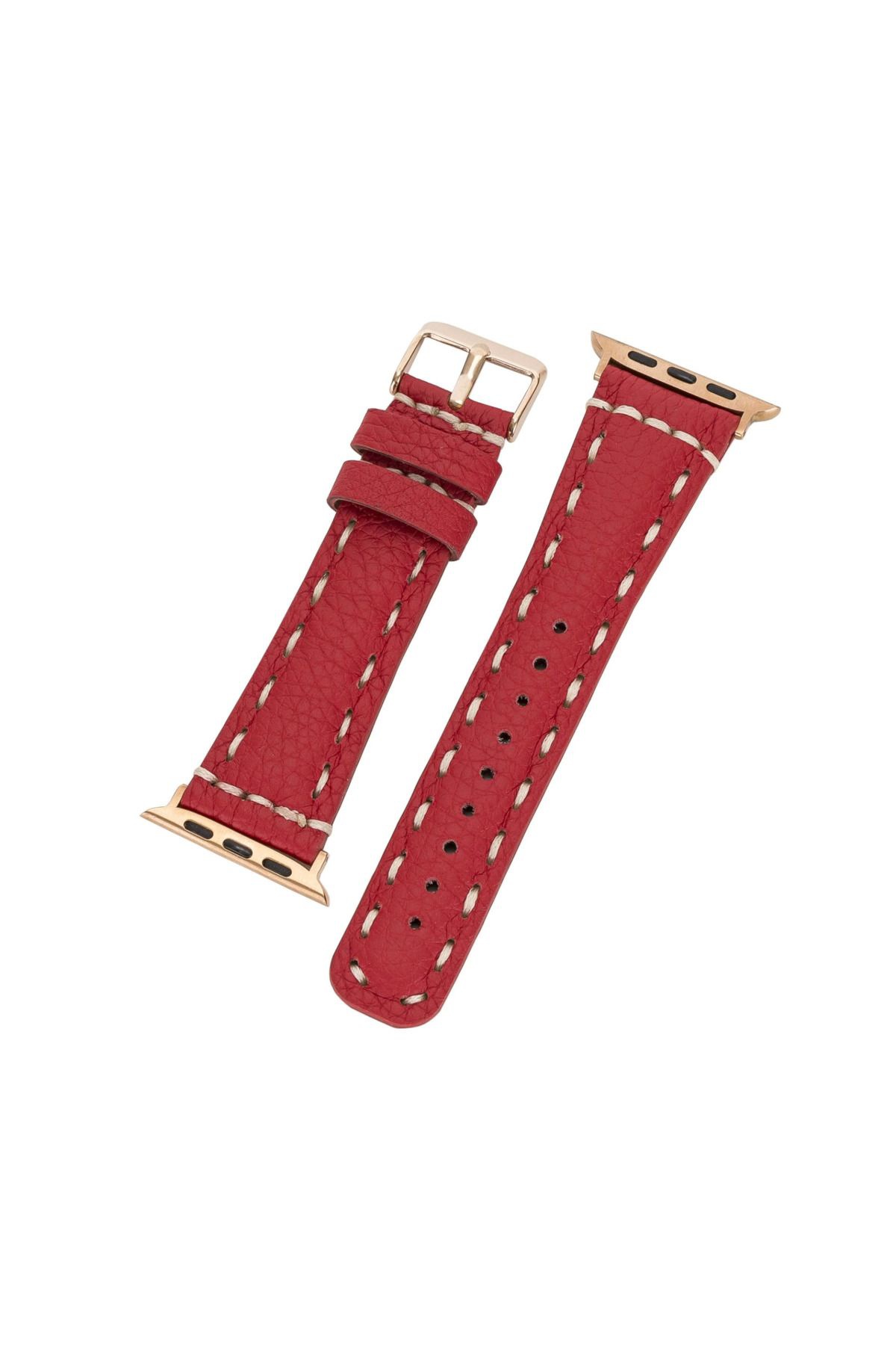 Yusuftex Watch Uyumlu Deri Kordon 38-40-41Mm