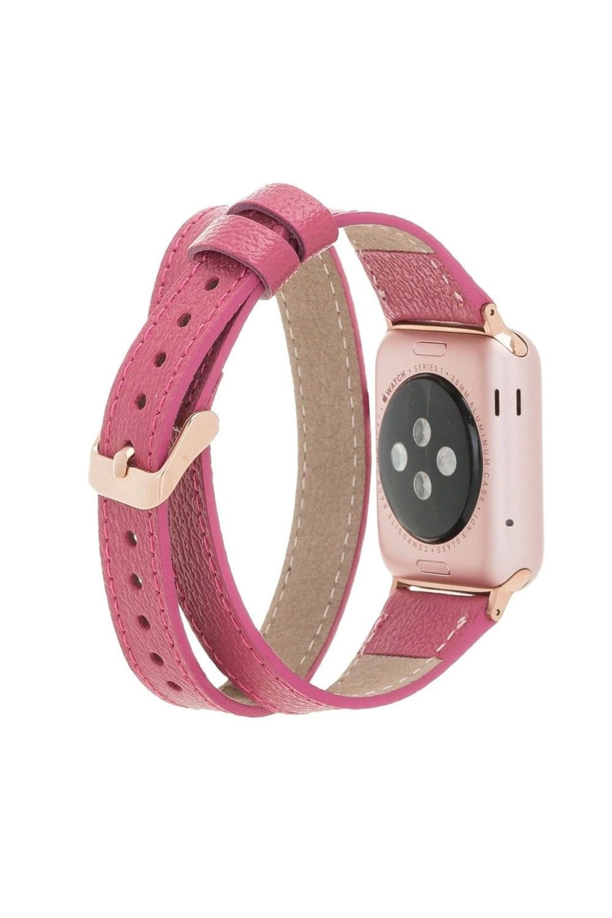 Yusuftex Watch Uyumlu Deri Kordon 42-44-45Mm Dt Cp4