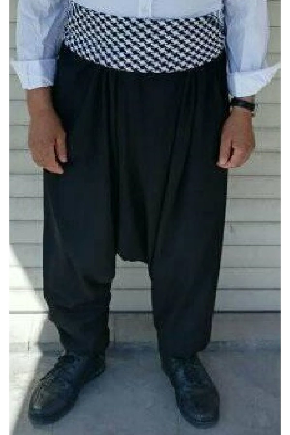 WAW SİZE ÖZEL,ORJİNAL SİYAH RENK,ADANA ŞALVARI+PUŞİ SATINAL.ŞALVA