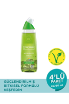 Viking Wc Temizleyici Şeker Çami 750 Ml 4 Adet