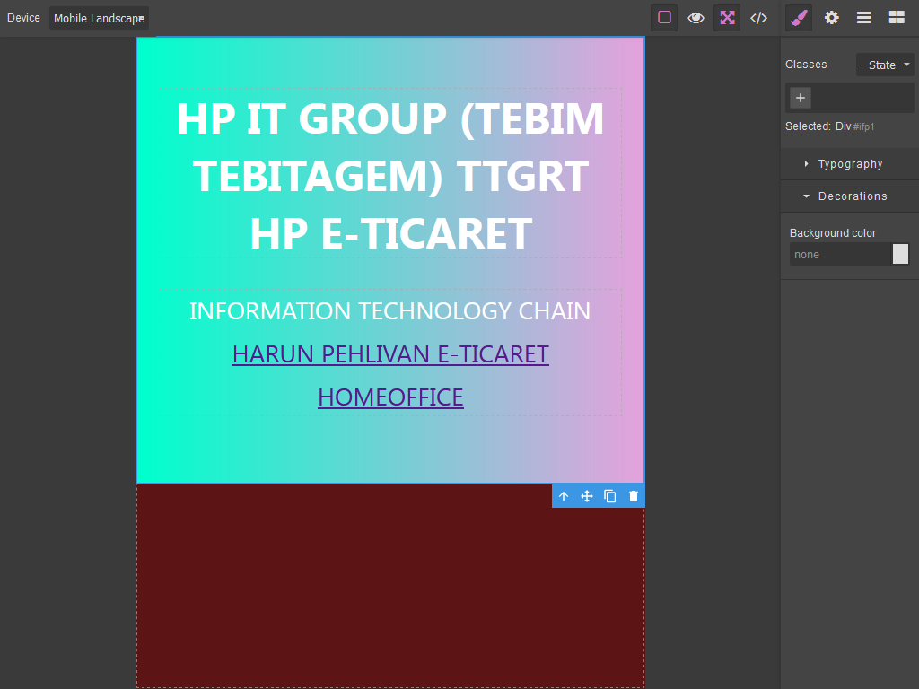 Harun Pehlivan Web Editör 