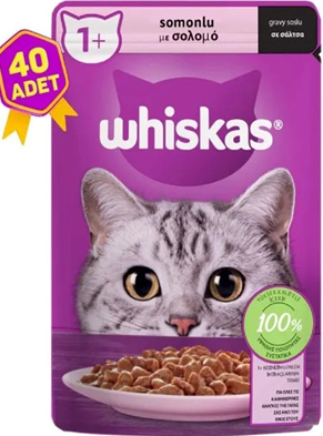 Whiskas Whiskas Somonlu Tastymix Yaş Mama 85 Gr*40 Adet