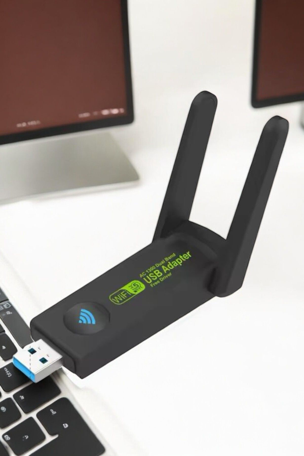 Astraltech Wifi Adaptör Çift Bantli Kablosuz Wifi Adaptörü
