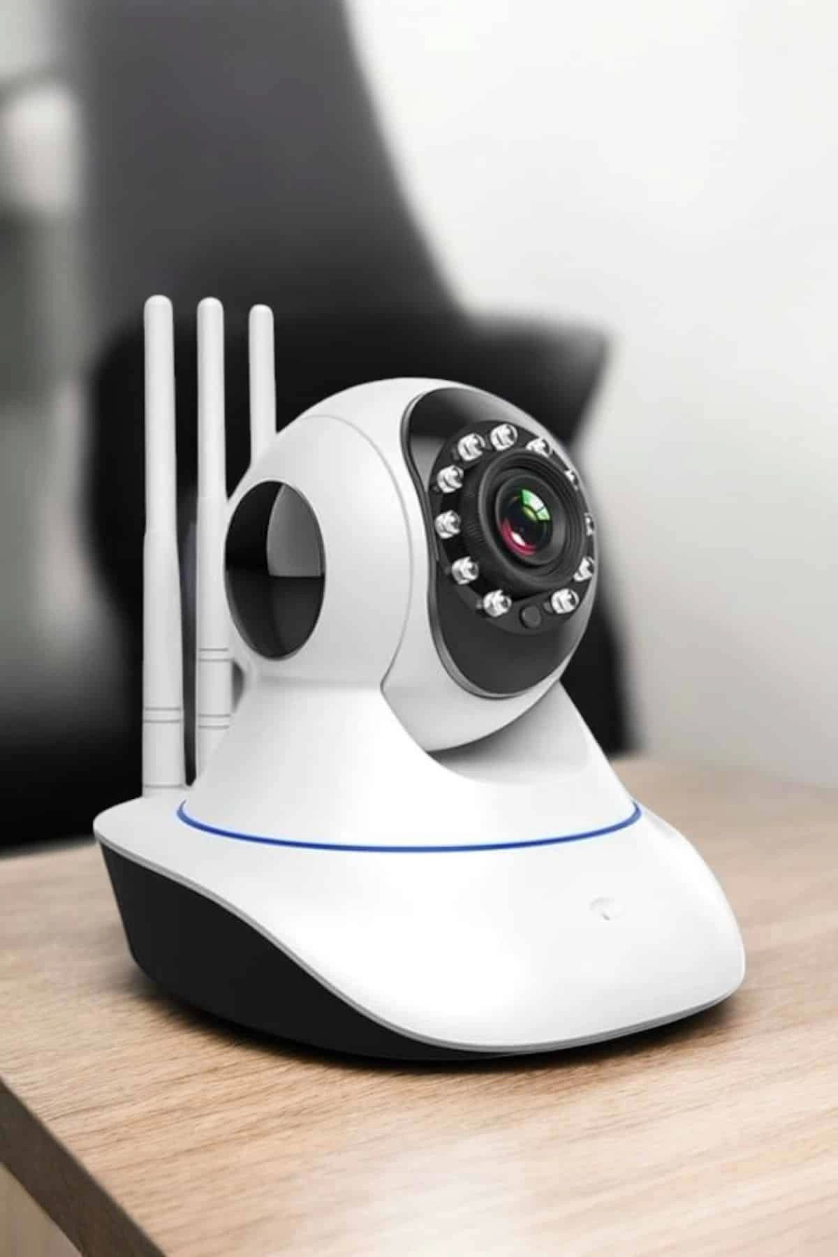Yusuftex Wifi Kamerasi Çift Yönlü Bebek Güvenlik Kamerasi Gece Görüşlü