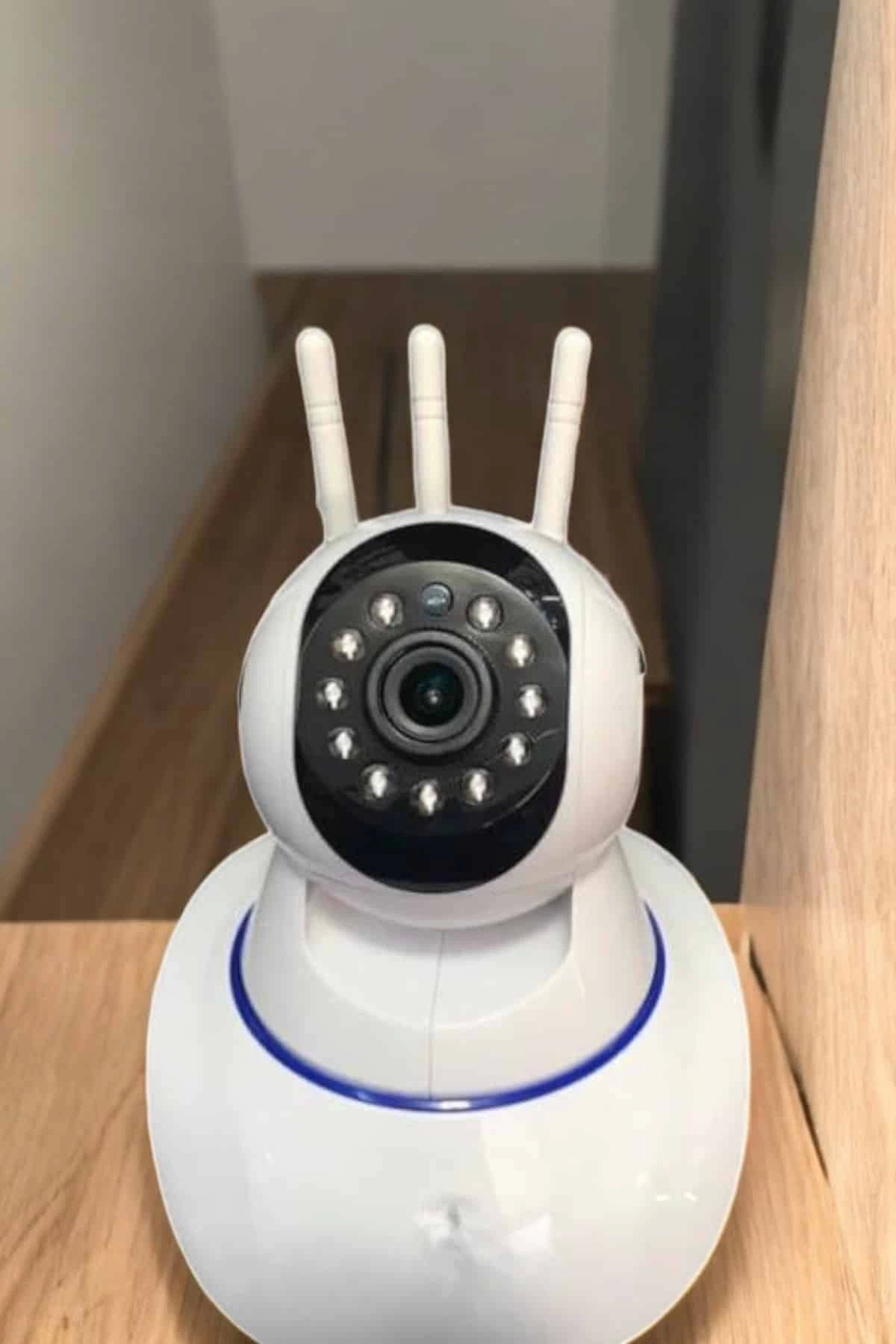 Yusuftex Wifi Kamerasi Çift Yönlü Bebek Güvenlik Kamerasi Gece Görüşlü