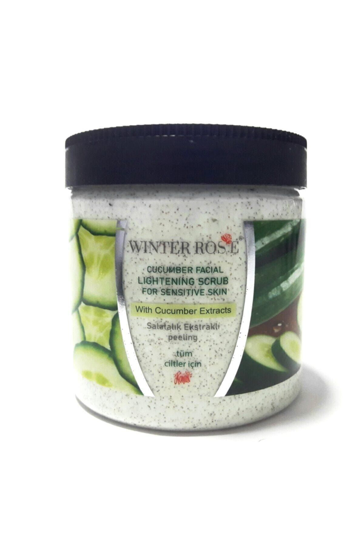 Kontes Winter Rose Tüm Ciltler İçin Salatalik Ekstrakli Peeling 500 Gr