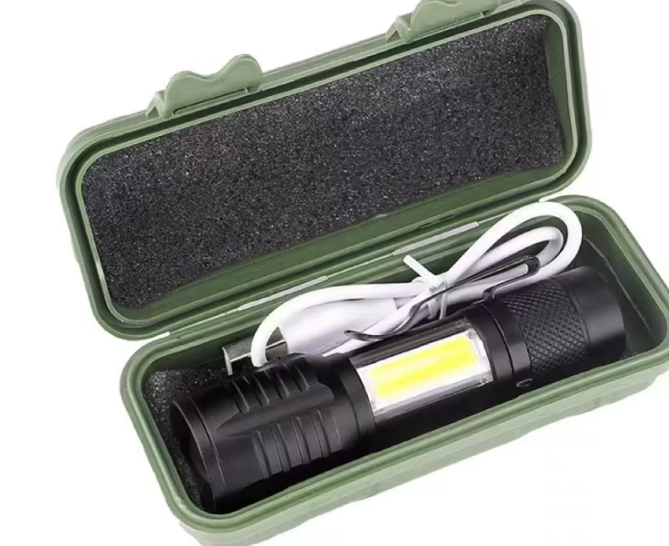 Just Cheap Store Wison Ws-5454 Taktik El Feneri Usb Şarj Edilebilir Kamp Feneri Co