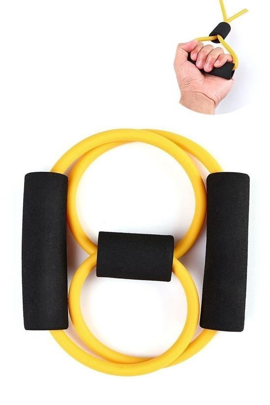 Woody Sofia ® 8 Şeklinde Direnç Bandi Yoga Plates Ve Vücut Gelişti
