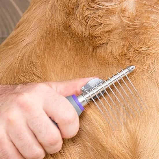 Woody Sofia  Düğüm Açici Pet Firçasi Emniyetli Uzun Ve Çelik Dişli