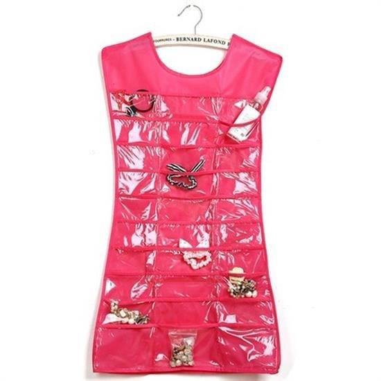 Woody Sofia  Elbise Şeklinde Taki Organizeri - Pembe