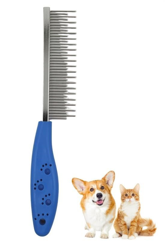 Woody Sofia  Tüy Açici Kedi Köpek Taraği Tek Tarafli Metal Dişli E