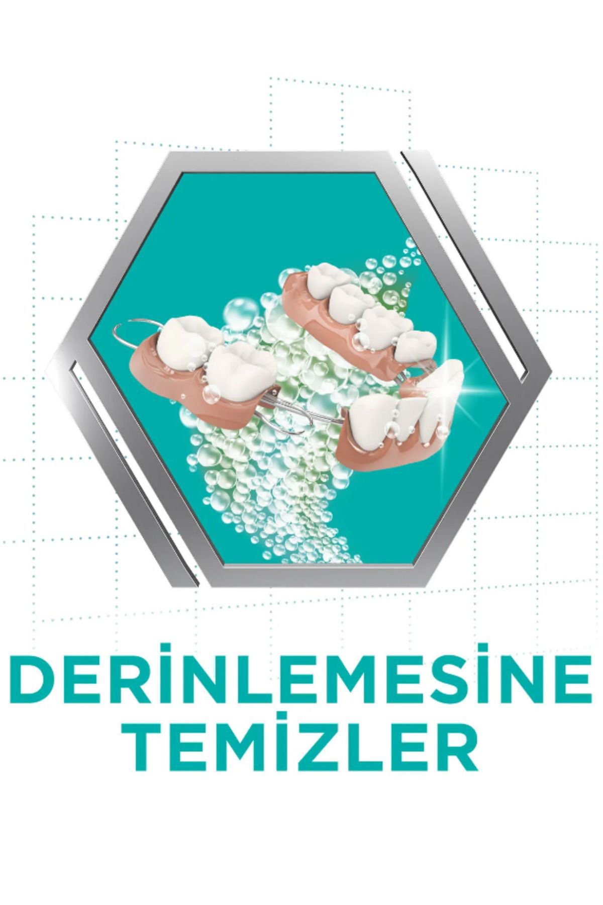 Corega X10 3 Dakikada Diş Protezi Temizleyici 30 Tablet + X10 Tat İçerme