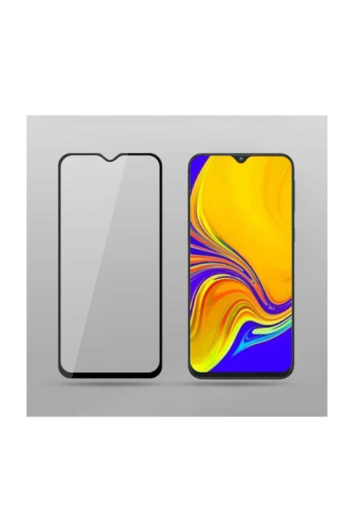 Mcasering Xiaomi Redmi 8A Tam Kaplayan 5D Kirilmaz Cam Ekran Koruyucu