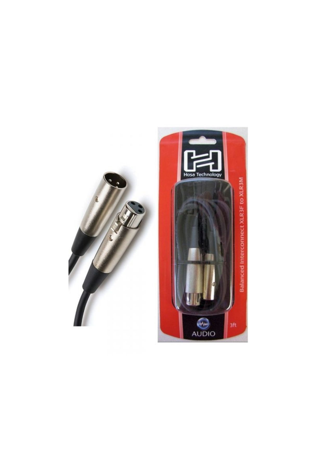 Hosa Xlr-103 Mikrofon Kablosu 90 Cm
