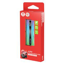 XPG 16GB Lancer Neon RGB DDR5 6400MT-s CL 32-39-39 1.4V Soğutucul