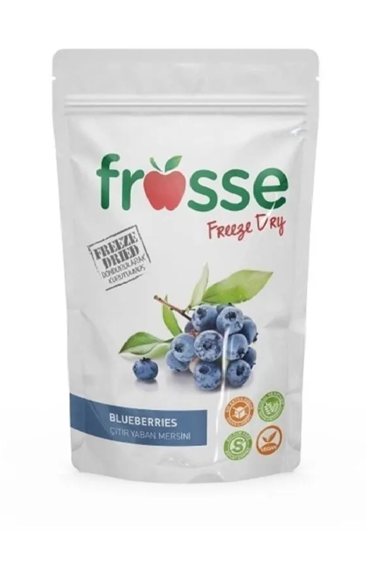 Frosse Yaban Mersini Kitiri - Freeze Dried - Üretici Firmadan Dondurular