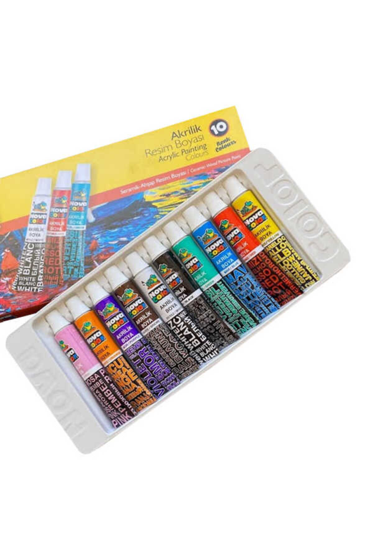 Nova Color Yağli Boya 10Lu Takim
