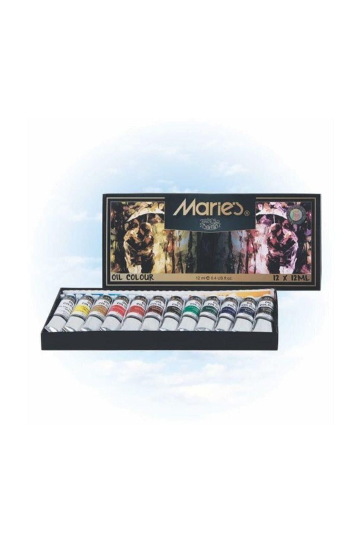 Maries Yağli Boya 12Li E1381b