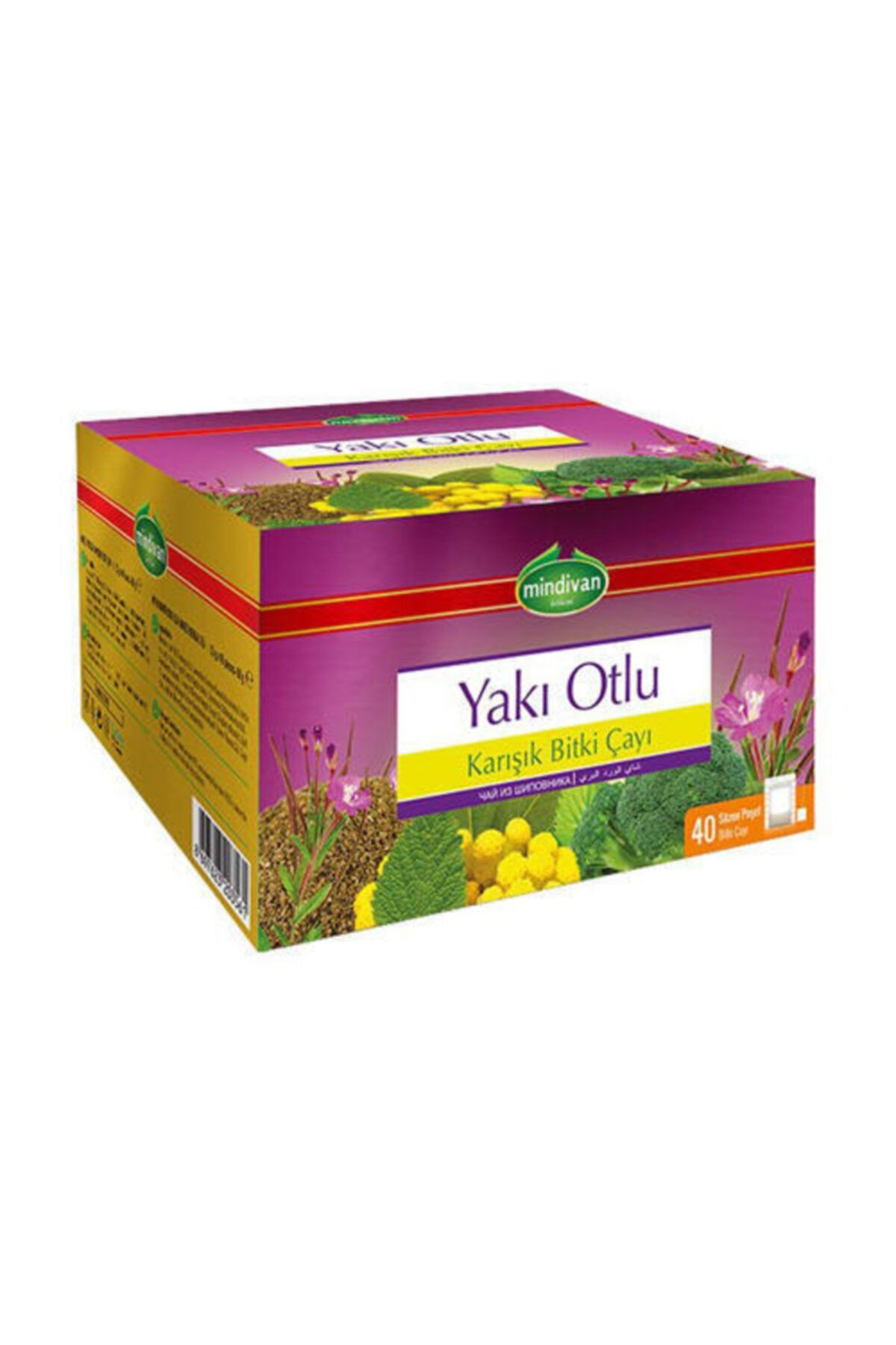 Mindivan Yaki Otlu Çay 40 Süzen Poşet