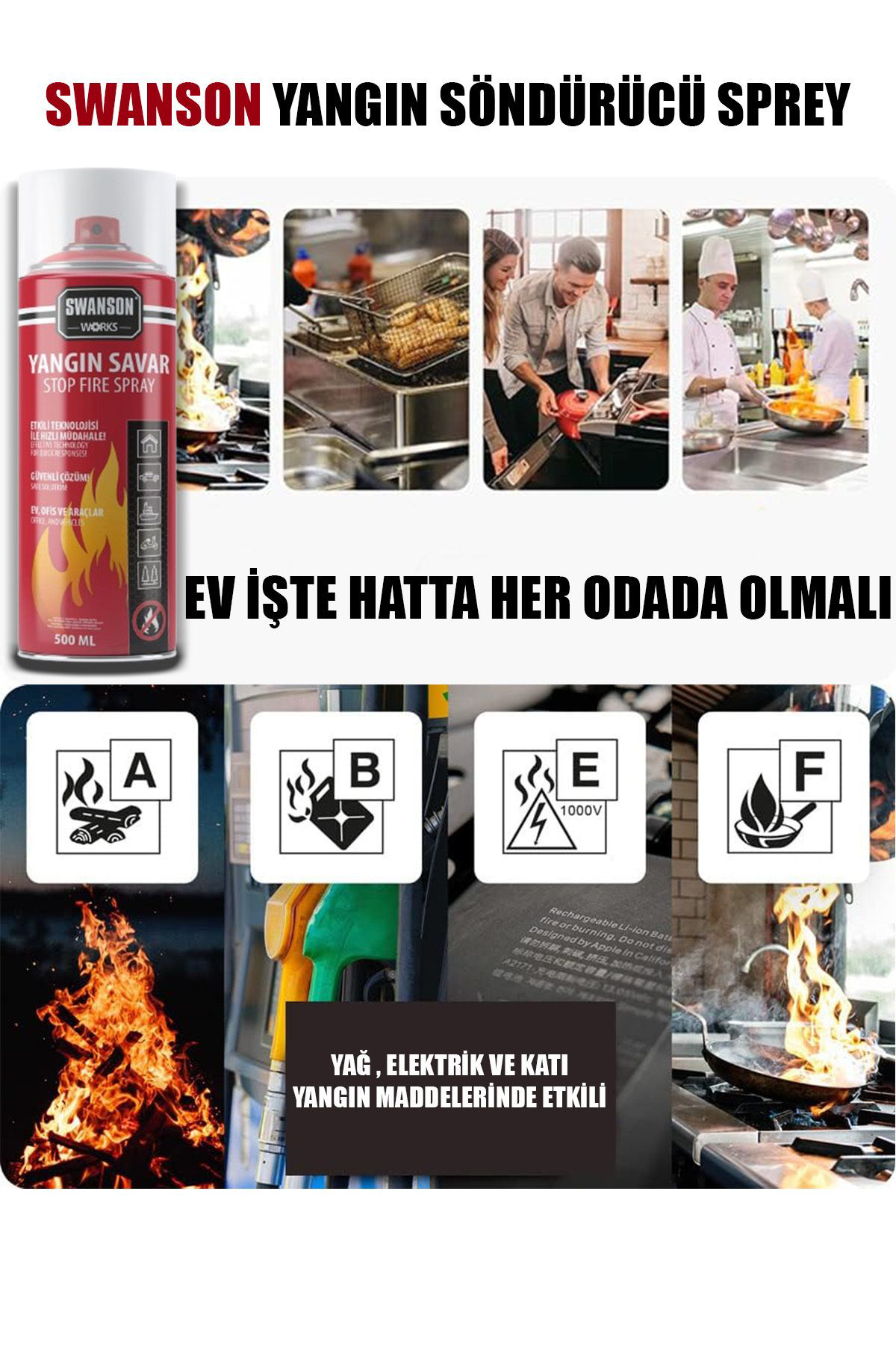 Cmt Yangin Söndürücü Sprey