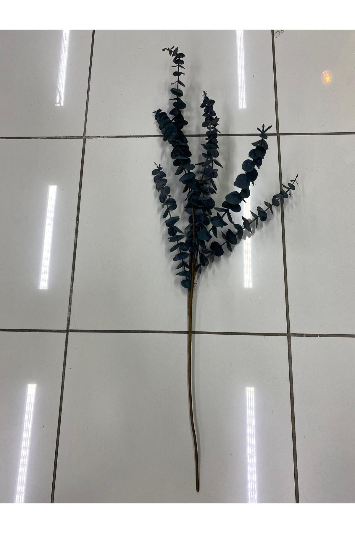 Elif Aksesuar Yapay Çiçek İslak Okaliptüs Dal 92 Cm