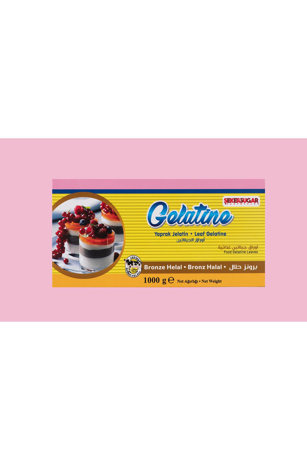 Pastalife Yaprak Jelatin 5'Li