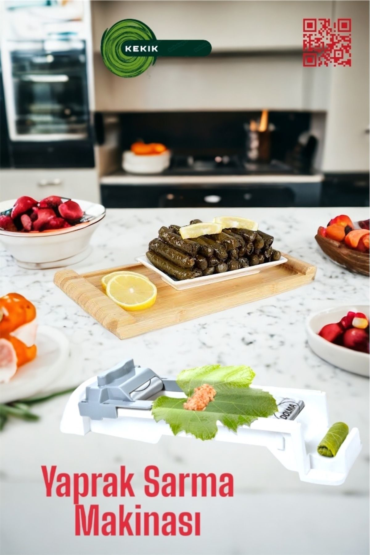 Kekikdükkan Yaprak Sarma Makinesi