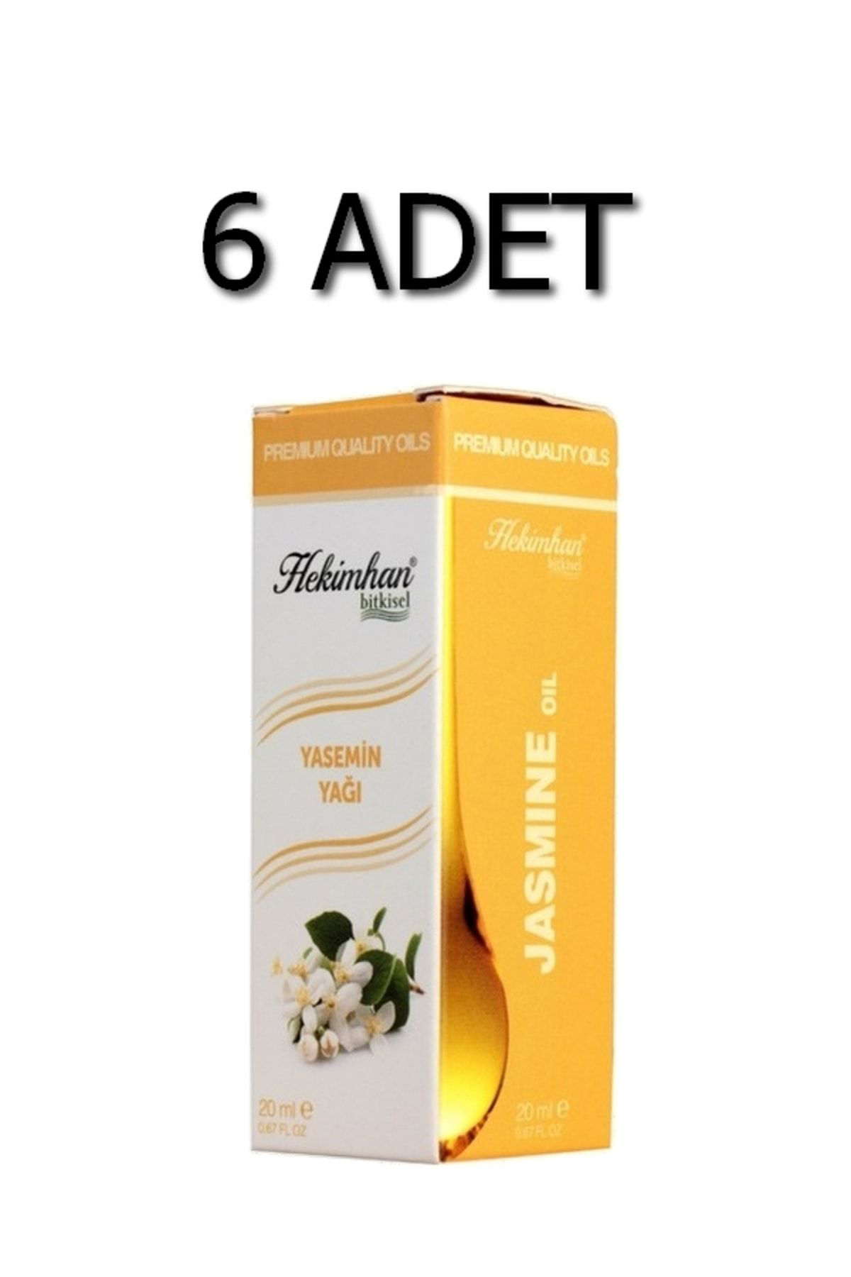 Hekimhan Yasemin Yaği 20 Ml 6 Adet