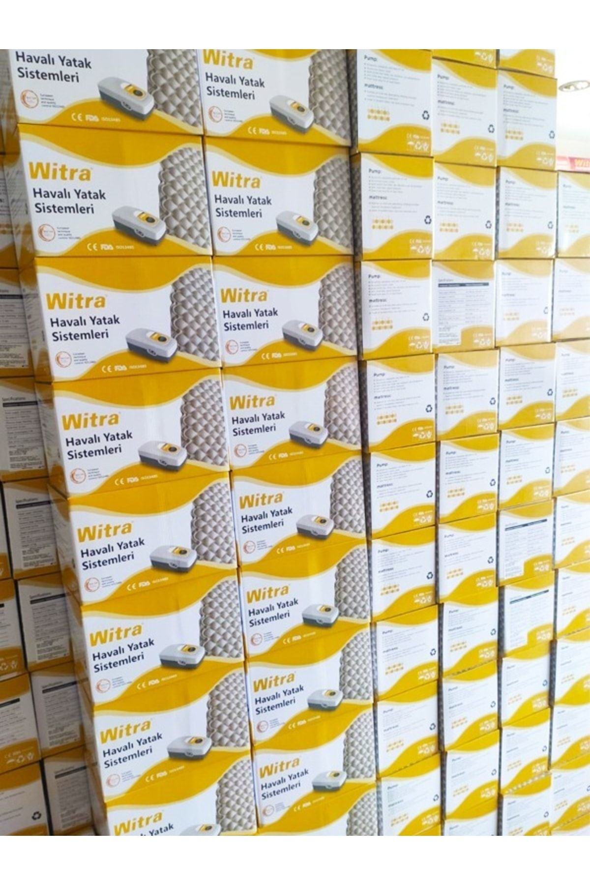 Witra Yatan Hastalar İçin Havali Yatak Baklava Hasta Havali Yatak Motor