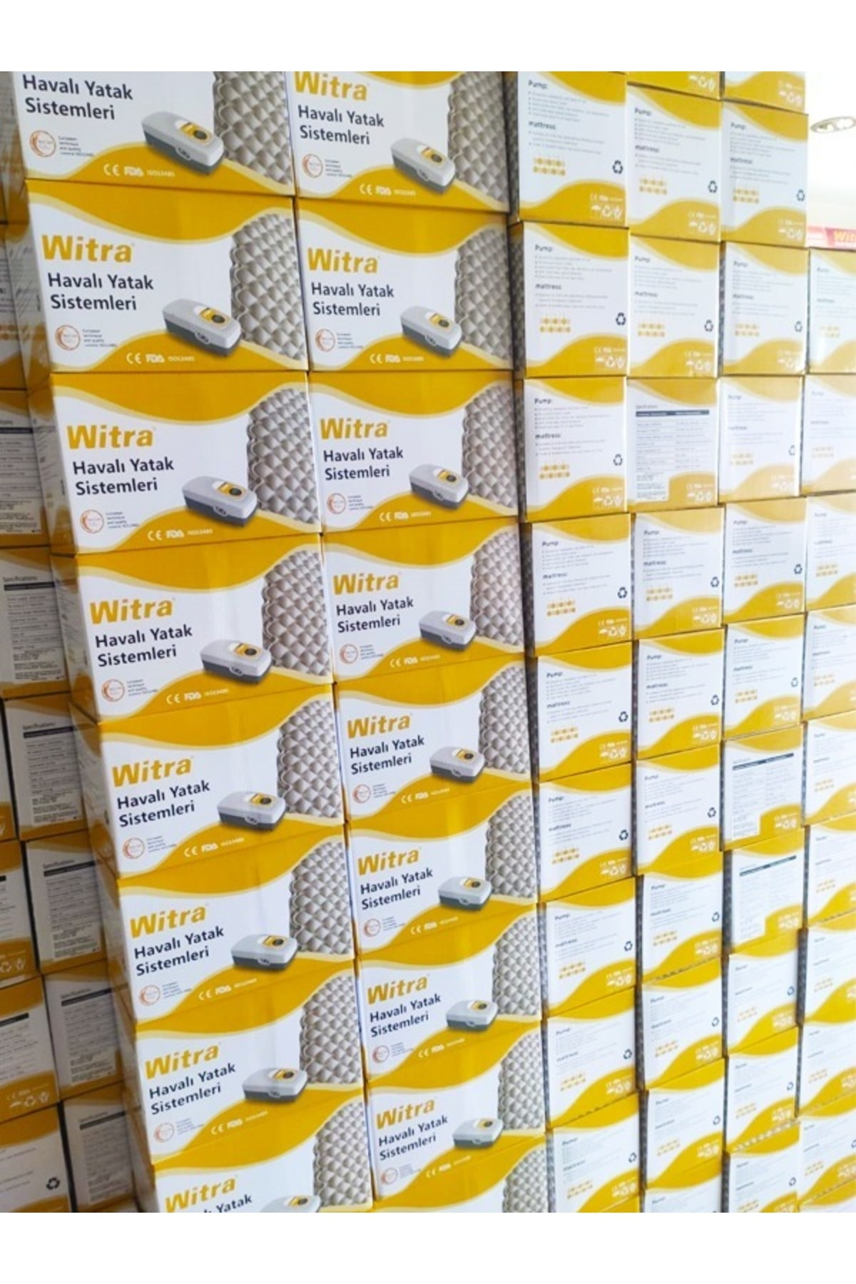 Witra Yatan Hastalar İçin Havali Yatak Baklava Hasta Havali Yatak Motor