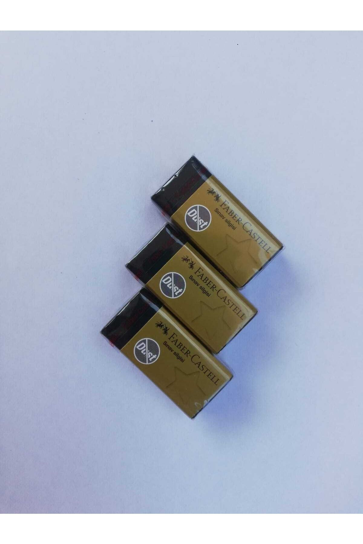 Faber Castell Yeni Gold Edition Sinav Silgisi Orta Boy 3 Adet