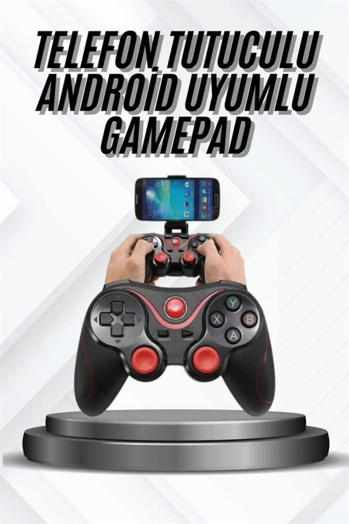 Pamiravm Yeni Nesil X3 Gamepad Android Uyumlu Telefon Tutucu Özellikli Joy
