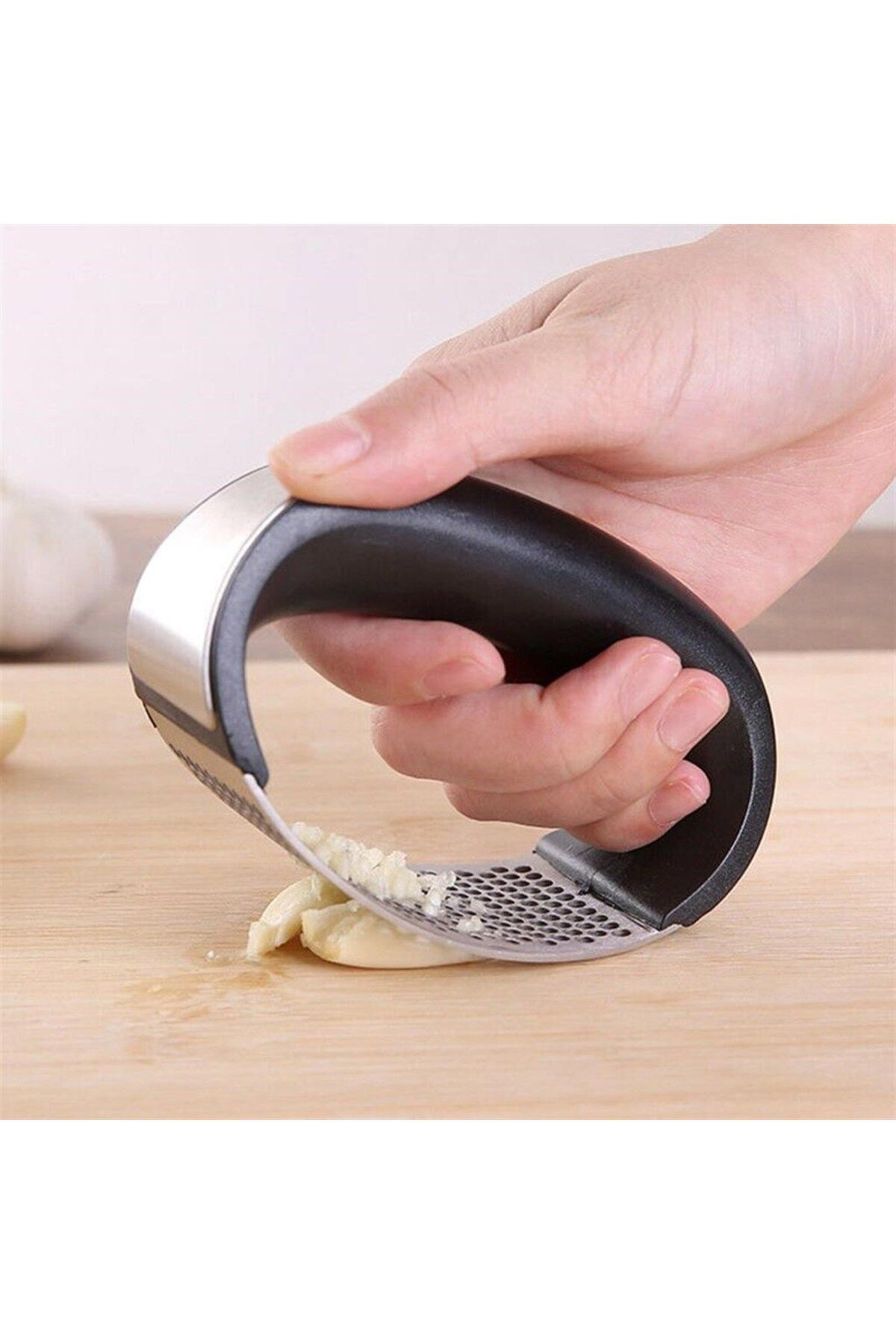 Ok Aksesuar Yeni Sarimsak Ezici Paslanmaz Çelik Garlic Press Go50604122840