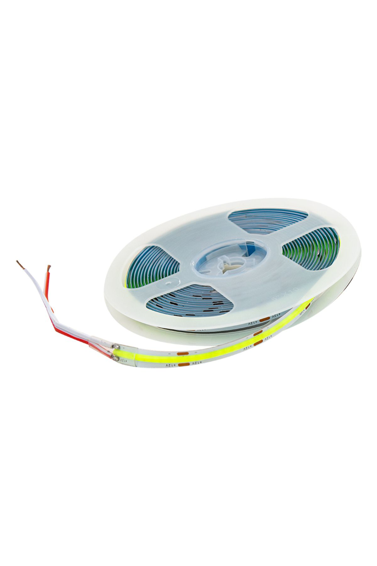 Cexos Yeşil 5 Metre 12V Cob Şerit Led Strip 200 Led 3000K Fosforlu (4767) - Cbt2690-6871