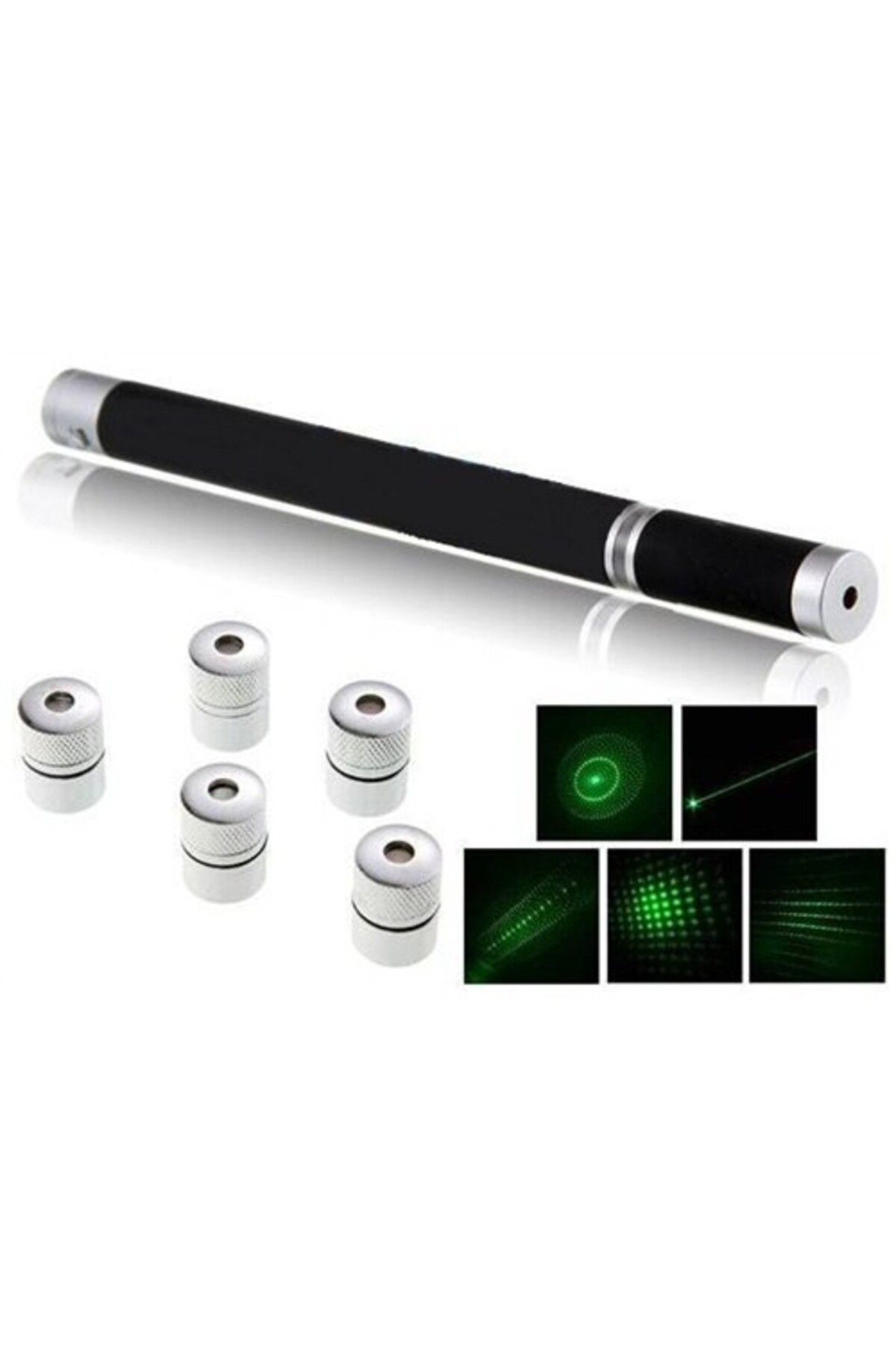Ok Aksesuar Yeşil Lazer Pointer Usb Şarjli 5 Km Etki Alani! (5060)