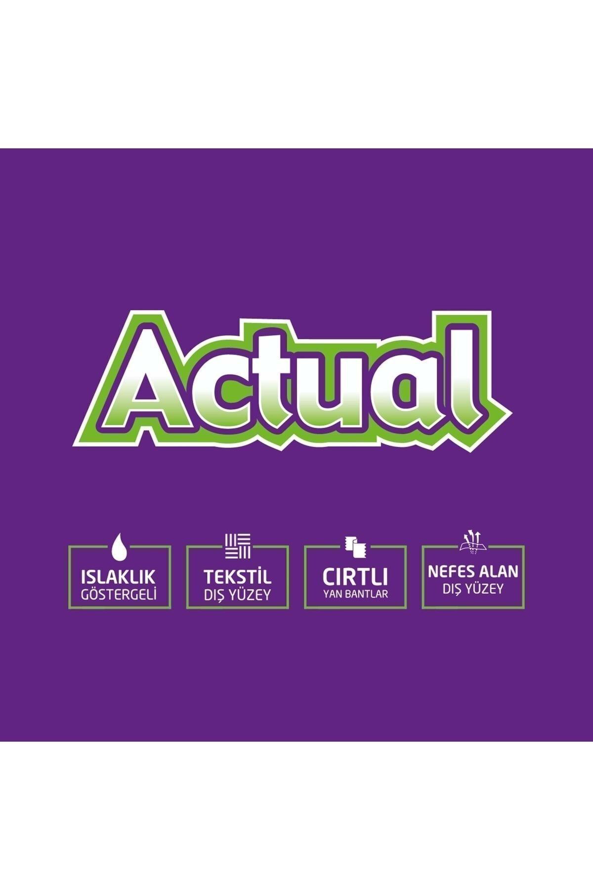 Actual Yetişkin Hasta Bezi Bel Bantli L-Büyük 180 Adet (6Pk*30)