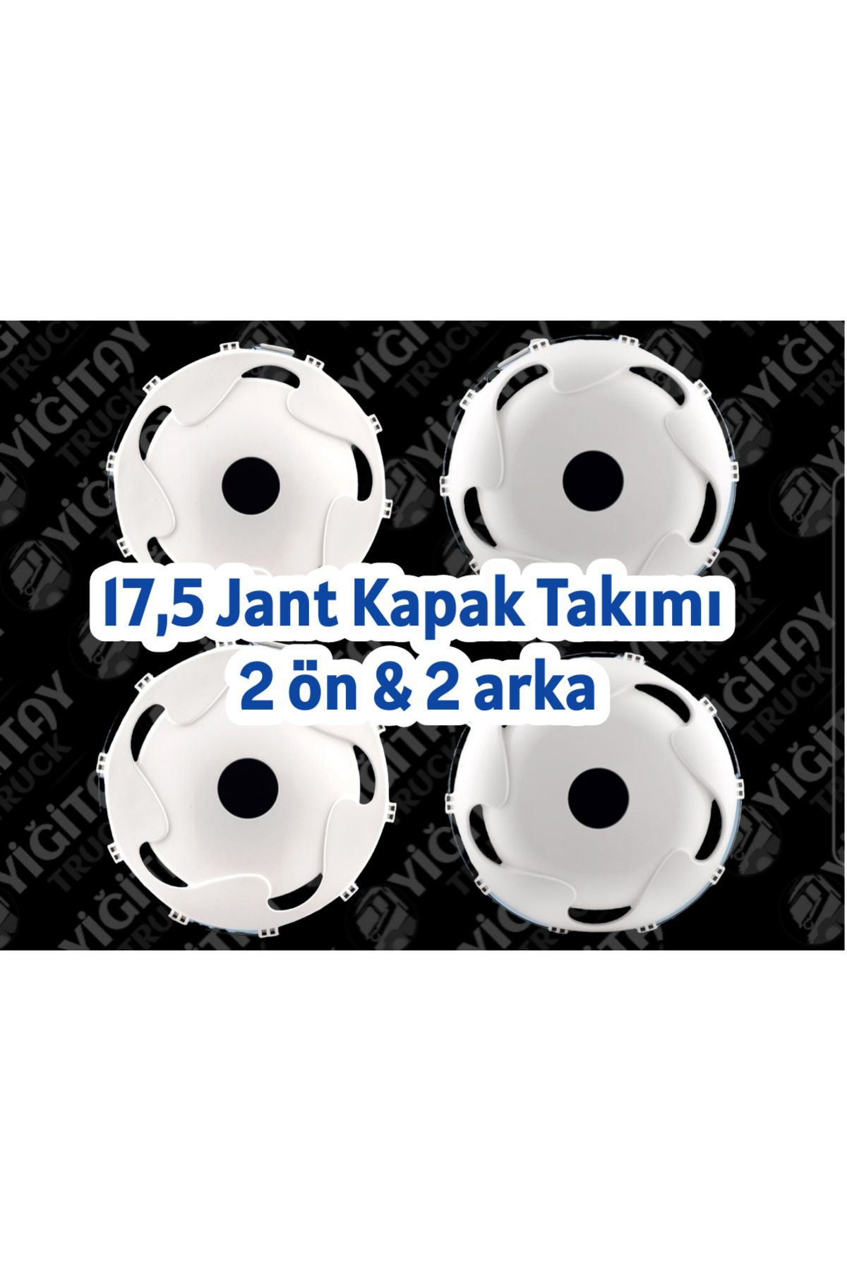 Universal Yiğitay 17,5 Jant Kapaği Üniversal Plastik (2Ad Ön 2Ad Arka) Taki