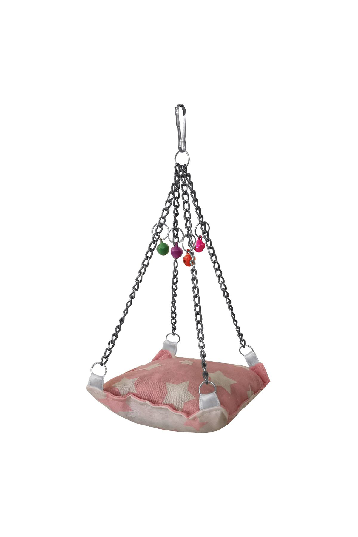 K&A Yildiz Desenli Minder Ve Çanli Kuş Hamaği 9*9-18 Cm