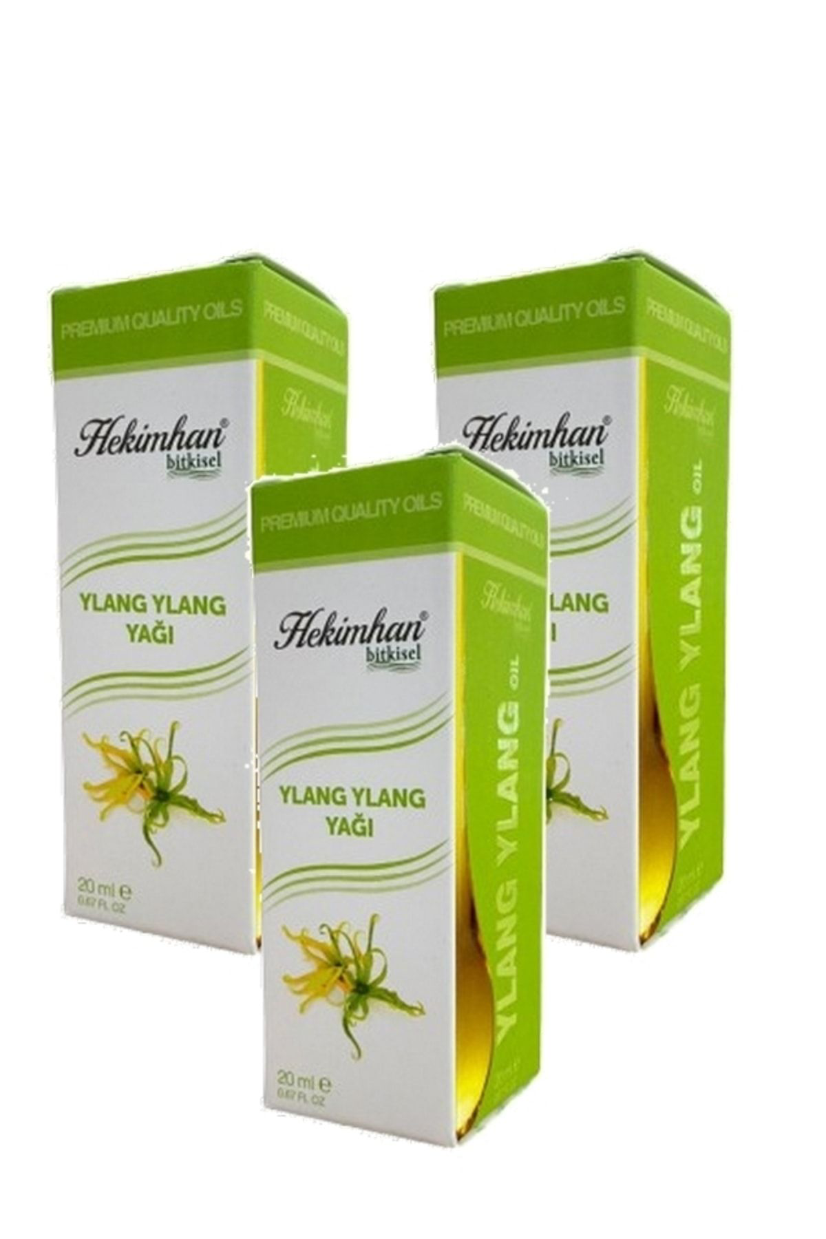 Hekimhan Ylang Ylang Yaği 20 Ml 3 Adet