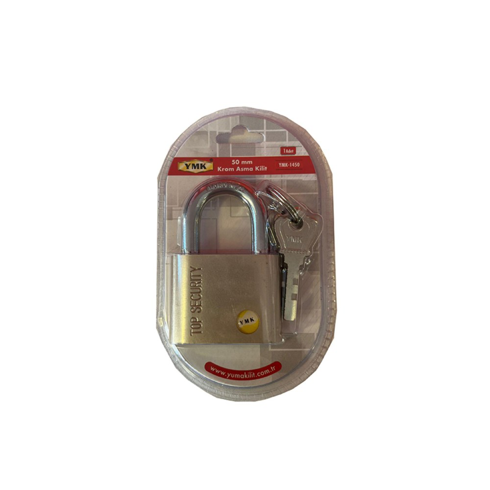 Evimdeyokyok Ymk Krom Asma Kilit 50Mm Tdrtr