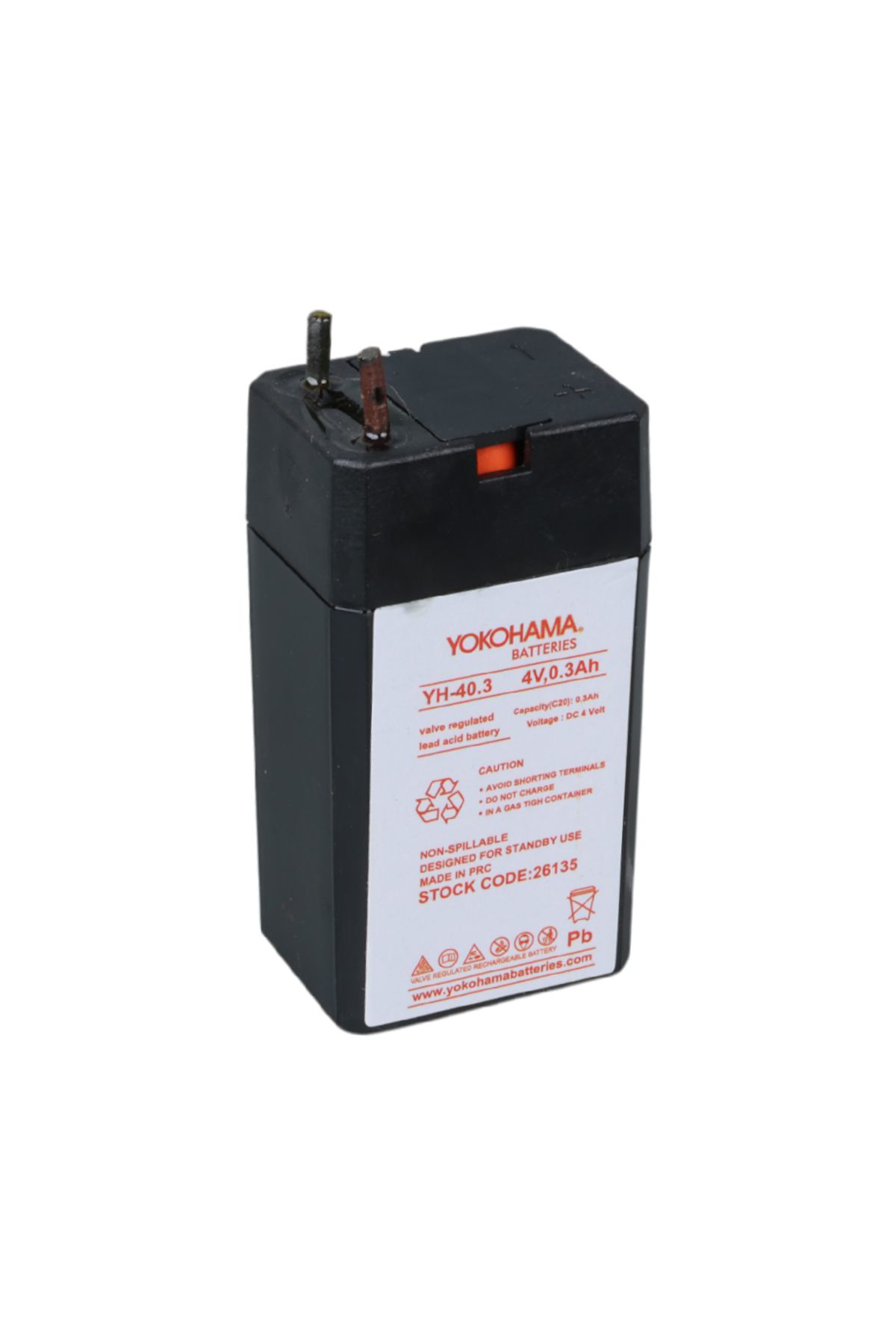 Ok Aksesuar Yokohama Yh-40.3 4 Volt - 0.3 Amper Kuru Akü Go506089mt-26135
