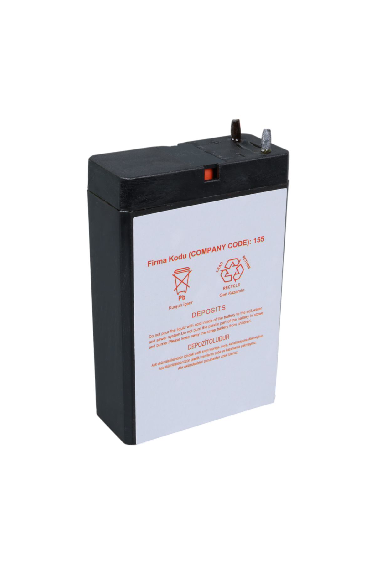 Ok Aksesuar Yokohama Yh-41.8 4 Volt - 1.8 Amper Kuru Akü (50 X 76 X 22 Mm) Go