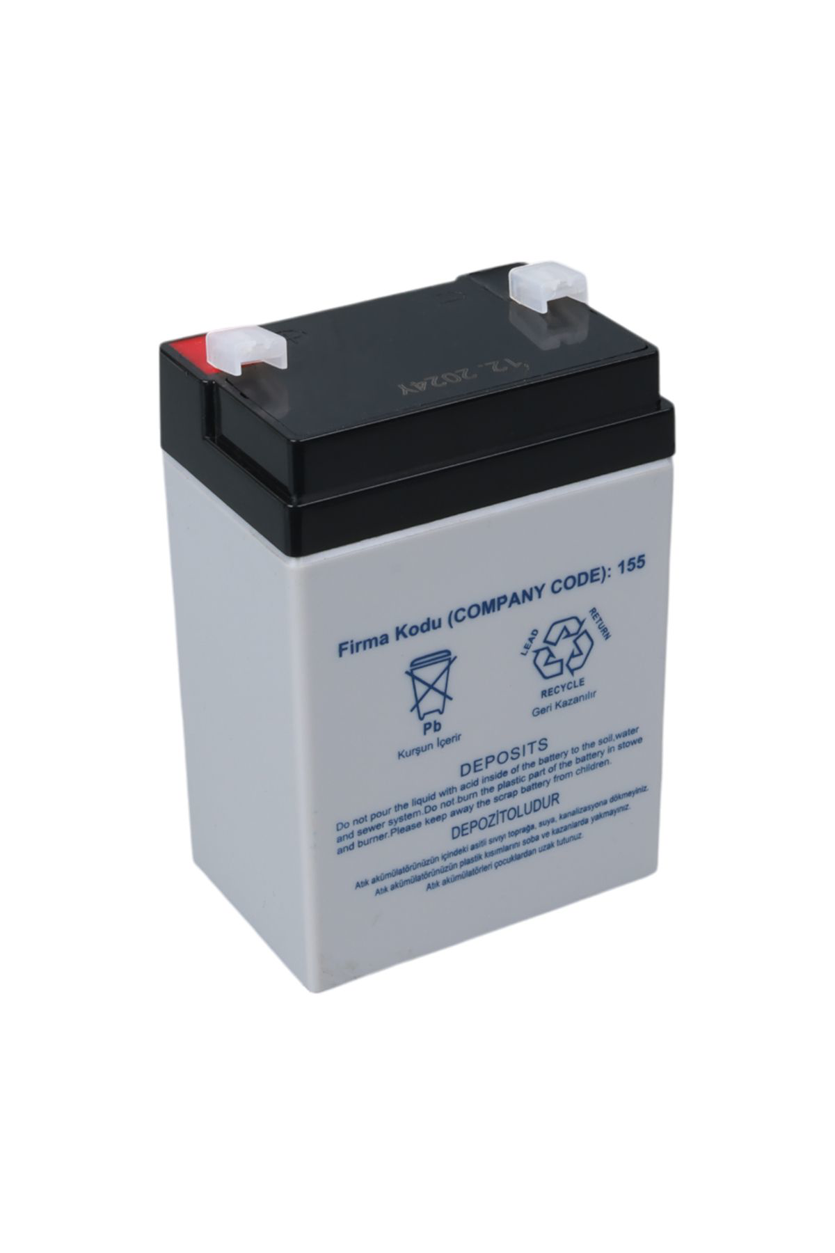 Ok Aksesuar Yokohama Yh-48.0 4 Volt - 8 Amper Kuru Akü (68 X 45 X 95 Mm)  Go5