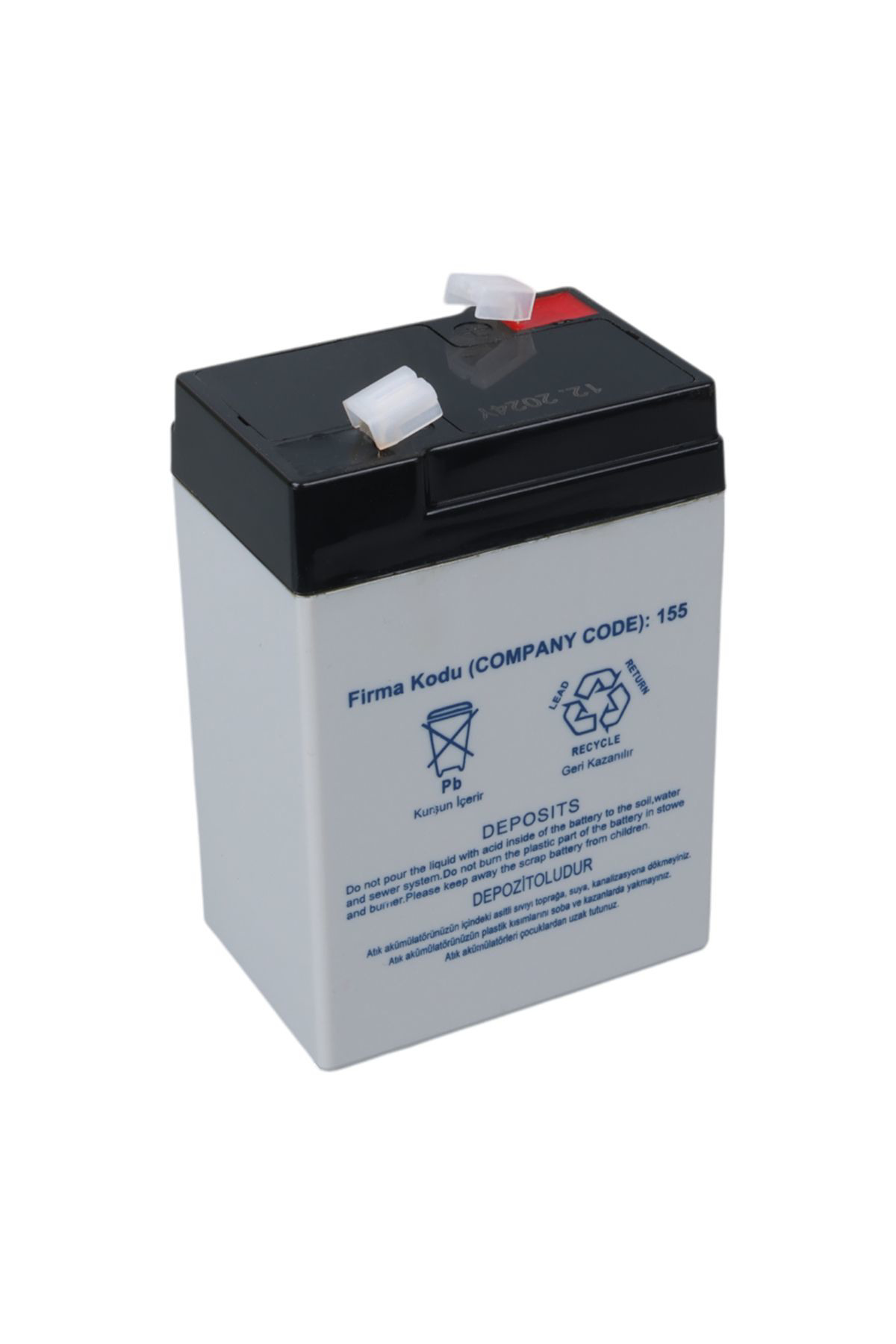 Ok Aksesuar Yokohama Yh-64.0 6 Volt - 4 Amper İşildak Aküsü (70 X 48 X 101 Mm