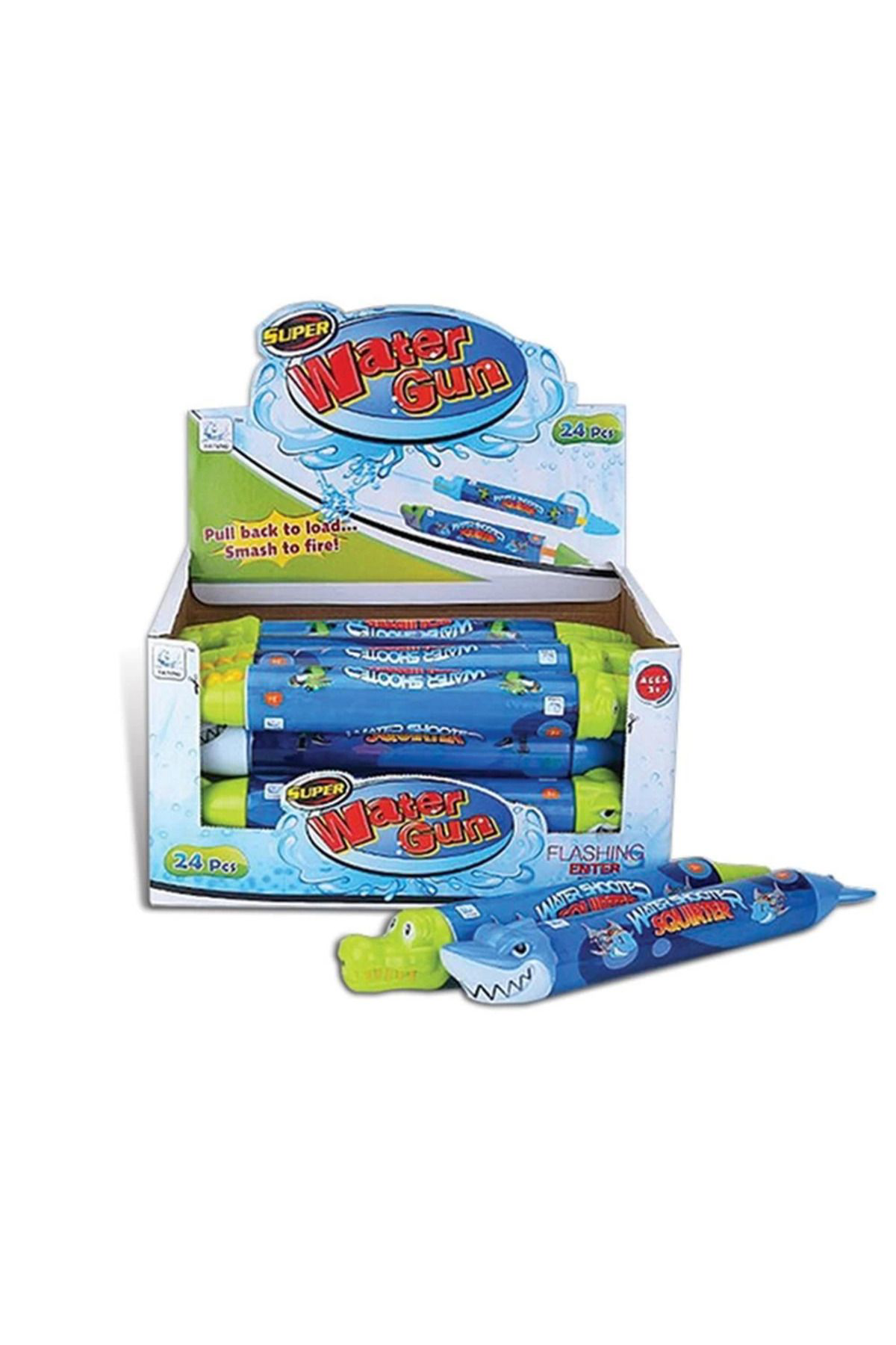 Yusuftex Yt636a Timsah & Köpek Baliği Su Pompasi Havuz Plaj Oyuncaği 85982