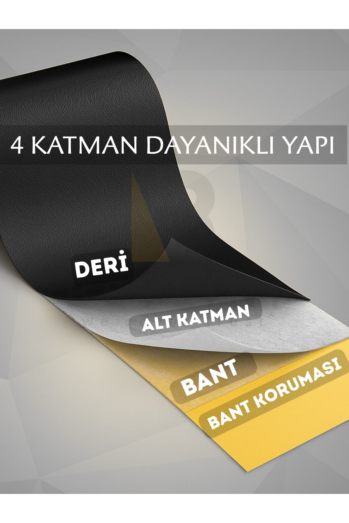 Beylini Yüksek Kaliteli Kendinden Yapişkanli Deri Döşeme 4 Katmanli Deri