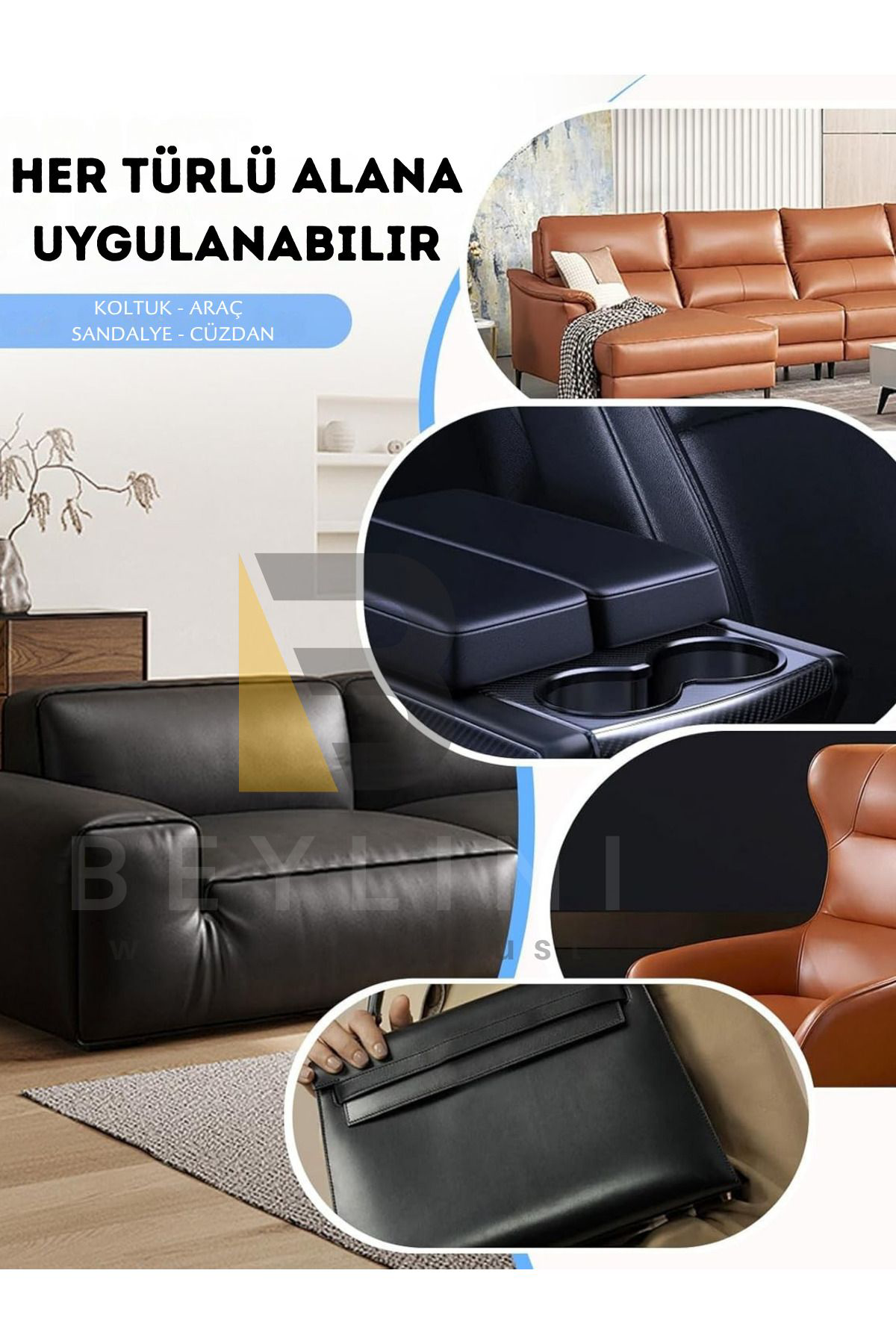 Beylini Yüksek Kaliteli Kendinden Yapişkanli Deri Döşeme 4 Katmanli Deri