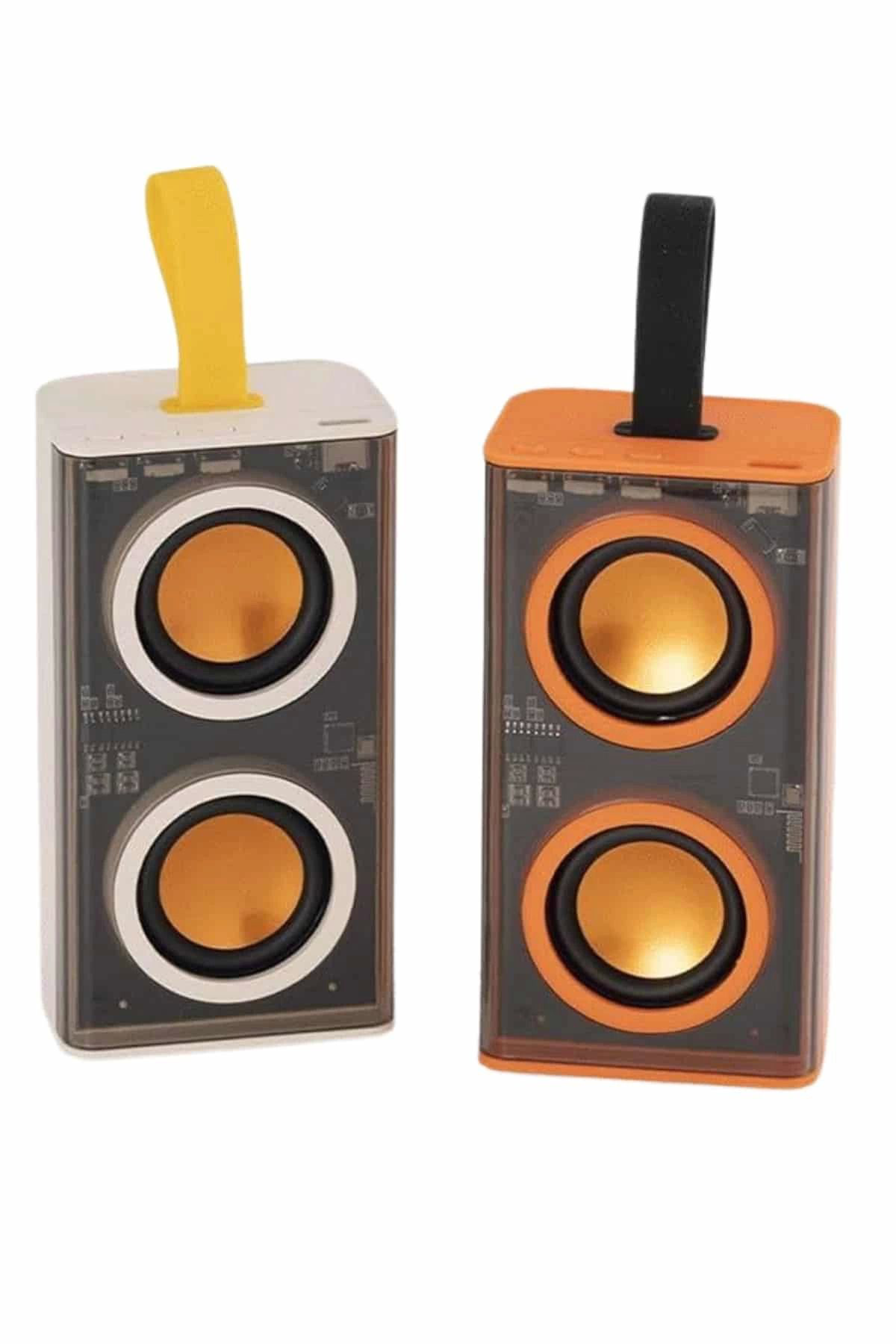 Pamiravm Yüksek Ses Kaliteli Kablosuz 5.0 Bluetooth Hoparlör Rgb İşikli