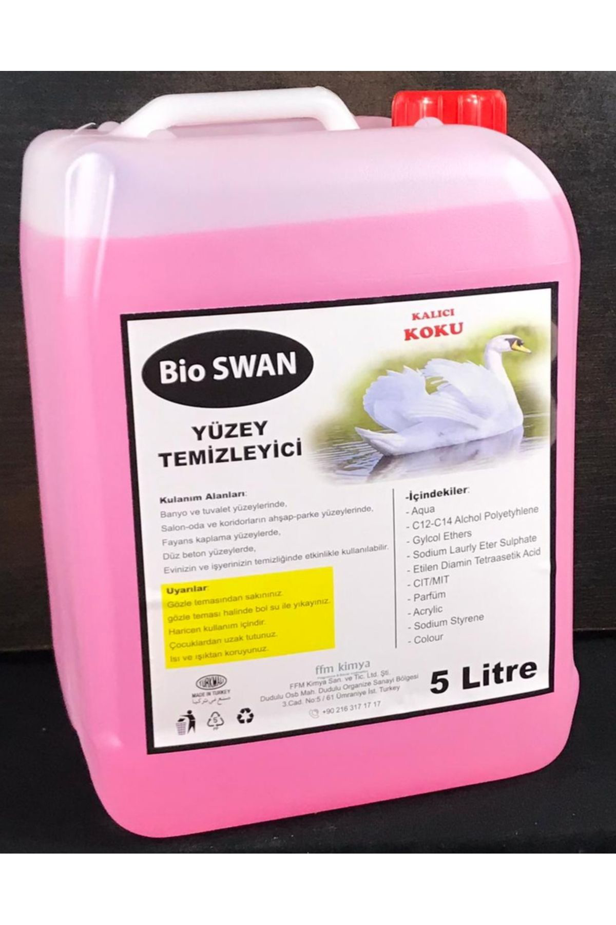 Bioswan Yüzey Temizleyici 5 Litre